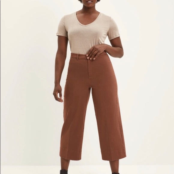 NWT Frank and Oak Cropped Josephine pant - Picture 1 of 6